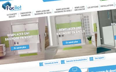 Facilot, l’îlot de douche